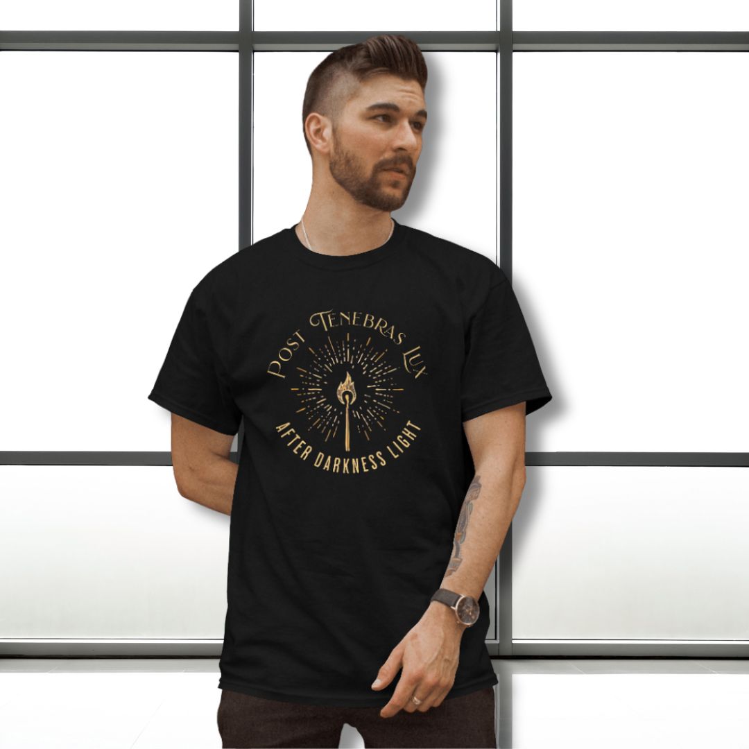 Post Tenbras Lux - Unisex Tee – Calvinist Apparel