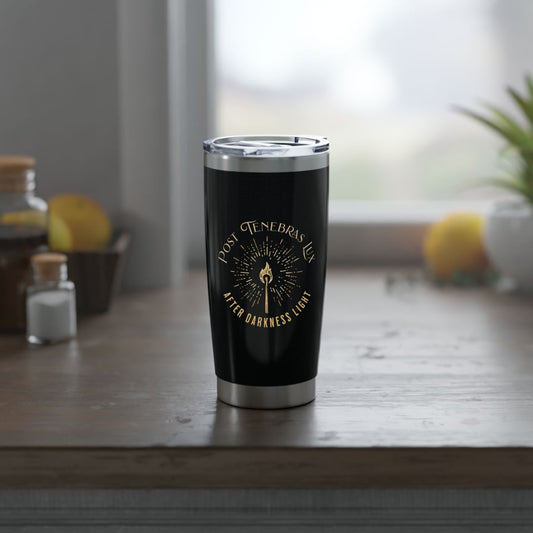 Post Tenebras Lux 20oz Tumbler Calvinist Apparel™