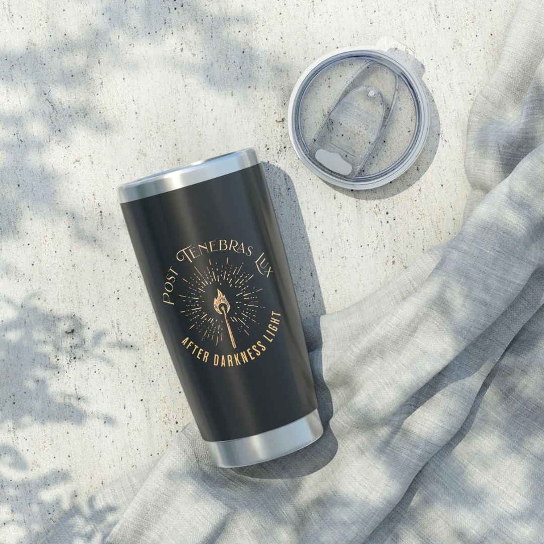 Post Tenebras Lux 20oz Tumbler Calvinist Apparel™