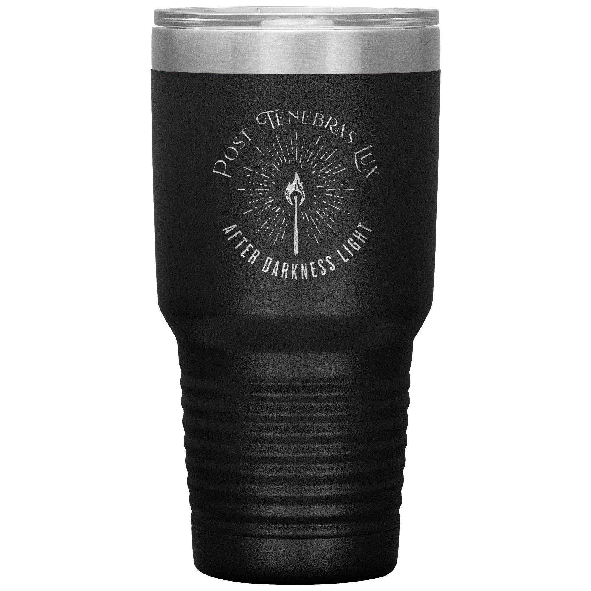 Post Tenebras Lux 30oz Insulated Tumbler