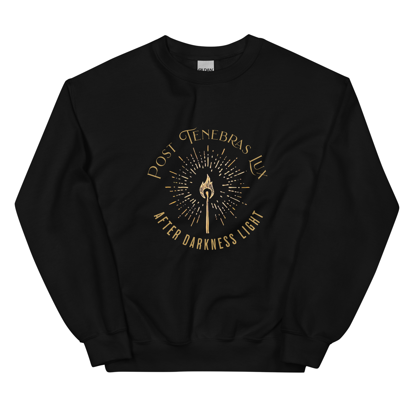 Post Tenebras Lux - Crewneck Sweatshirt Calvinist Apparel™