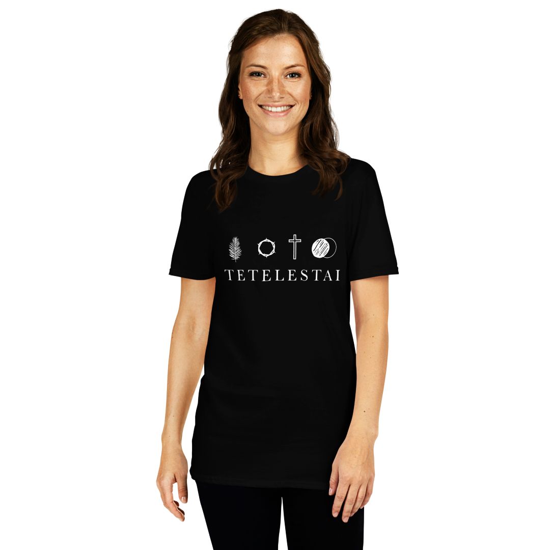 TETELESTAI — IT IS FINISHED - Unisex Tee Calvinist Apparel™