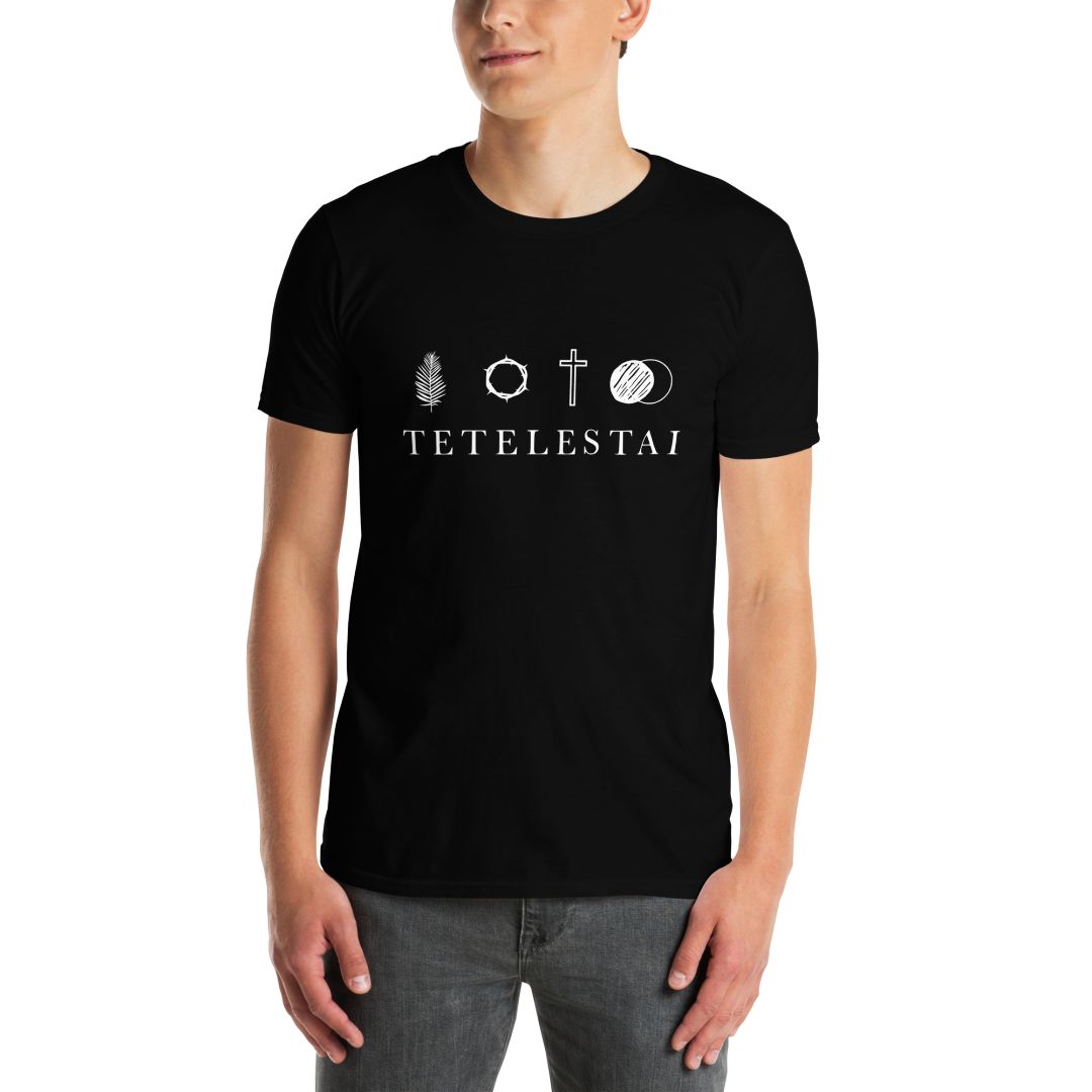 TETELESTAI — IT IS FINISHED - Unisex Tee Calvinist Apparel™