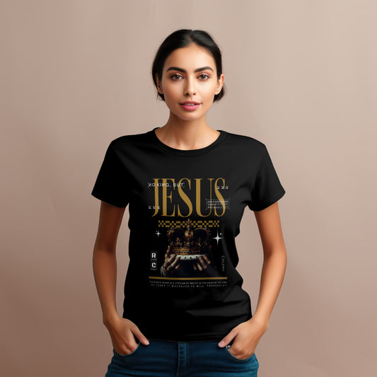 No King But Jesus I - Women's Slim Fit Tee