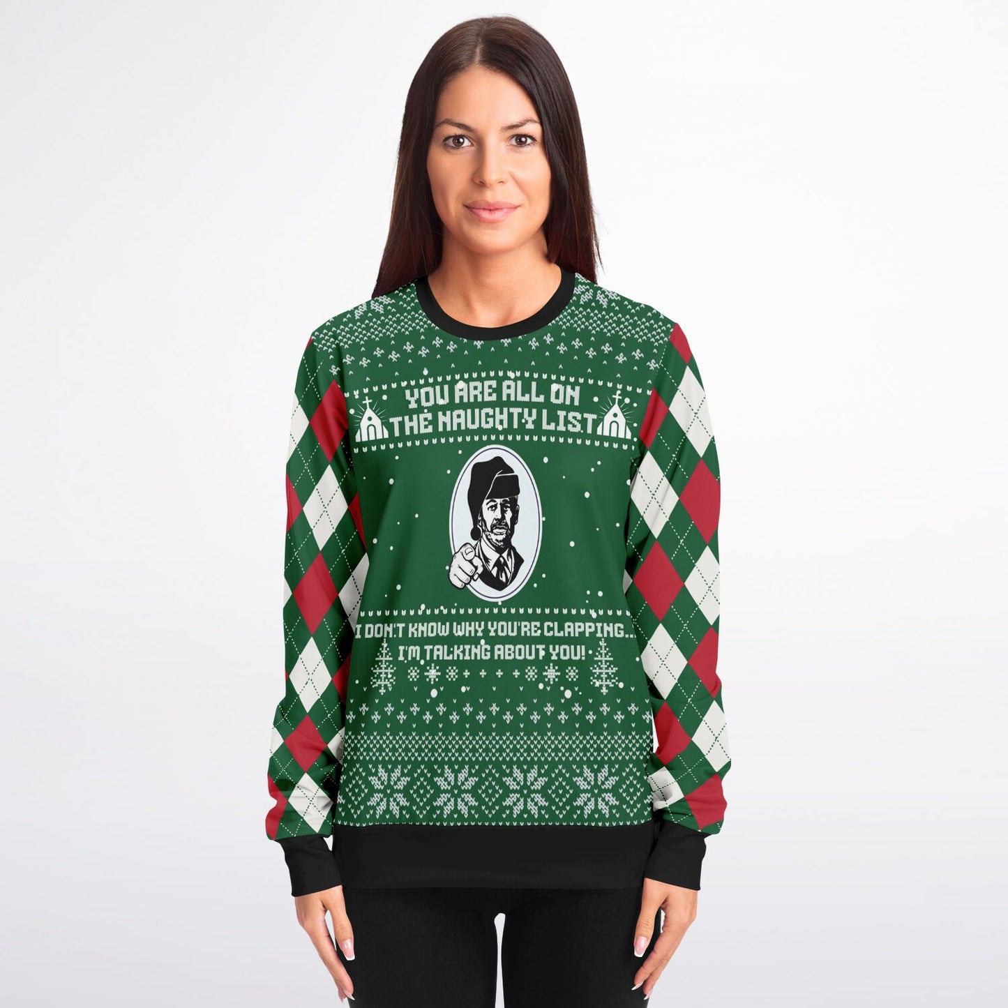 Paul Washer Naughty List - Forest Green Sweatshirt