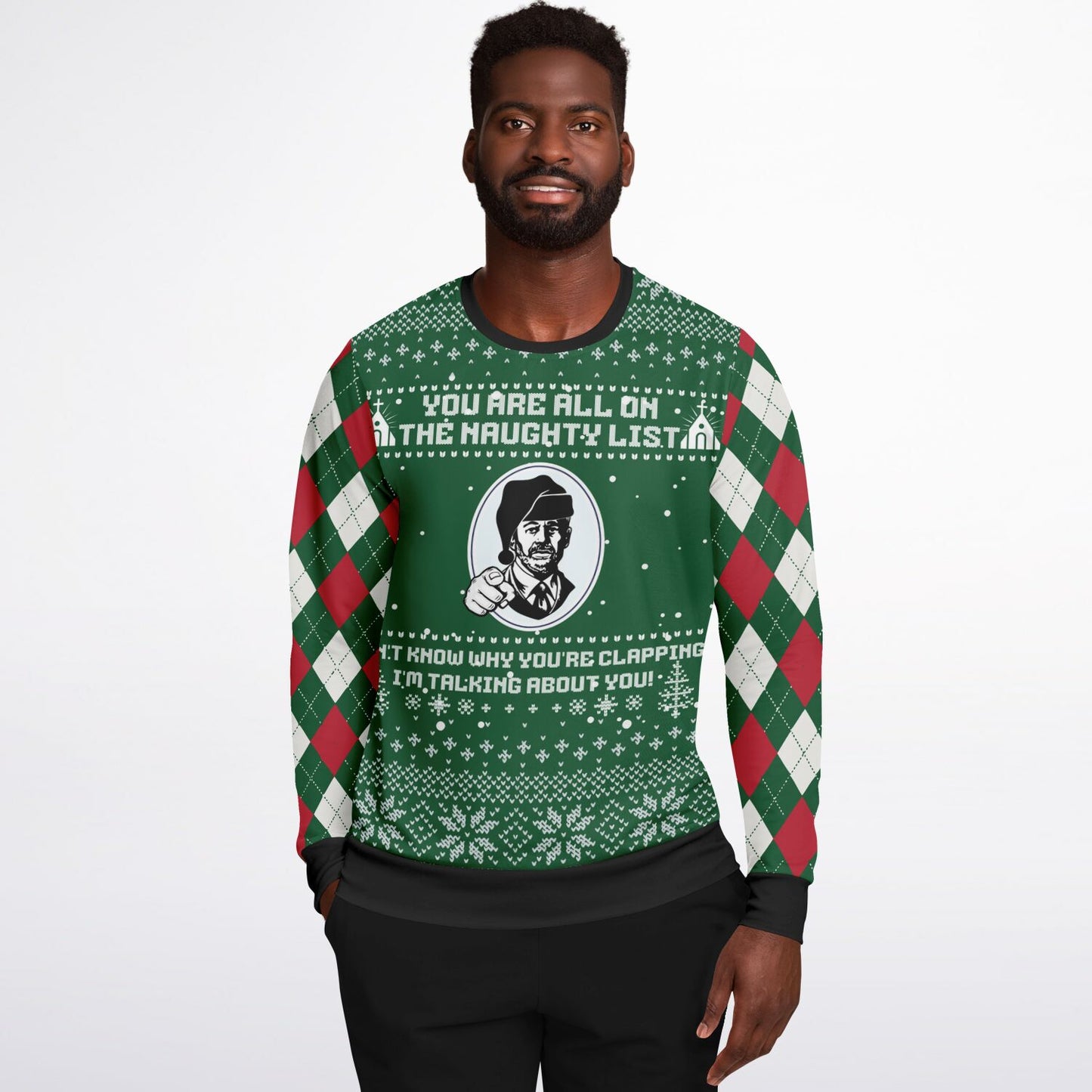 Paul Washer Naughty List - Forest Green Sweatshirt