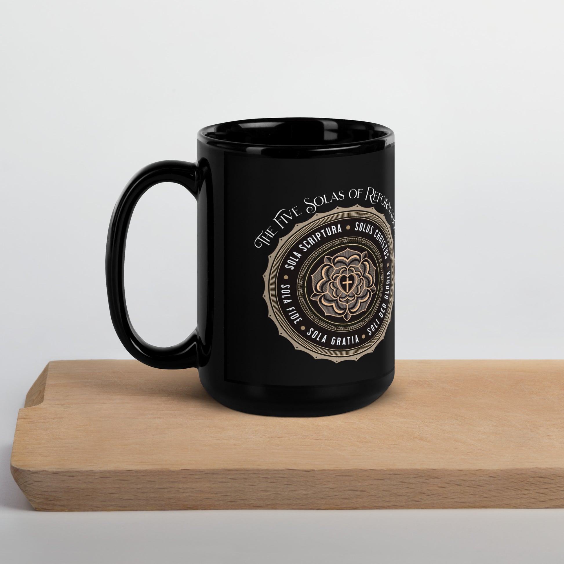 The Five Solas Mug Calvinist Apparel™