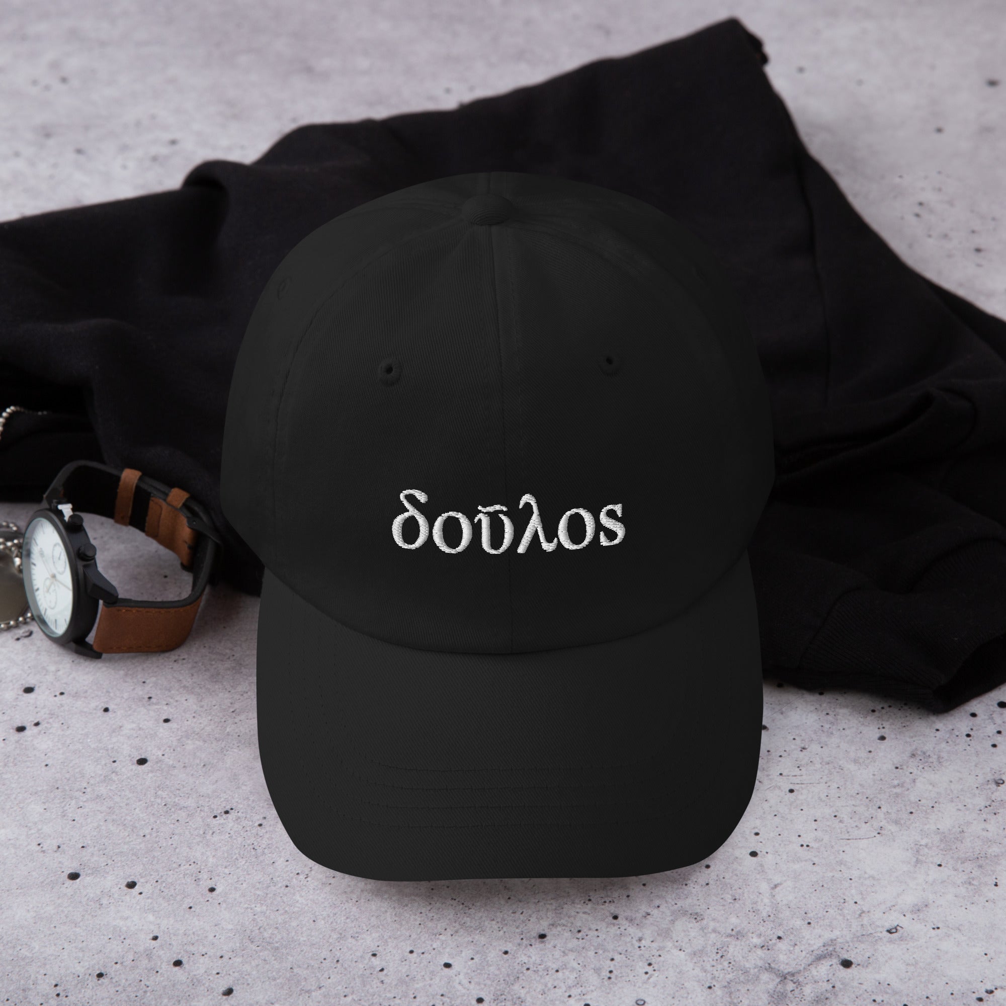 Doúlos - Bondservant - Embroidered Dad Hat