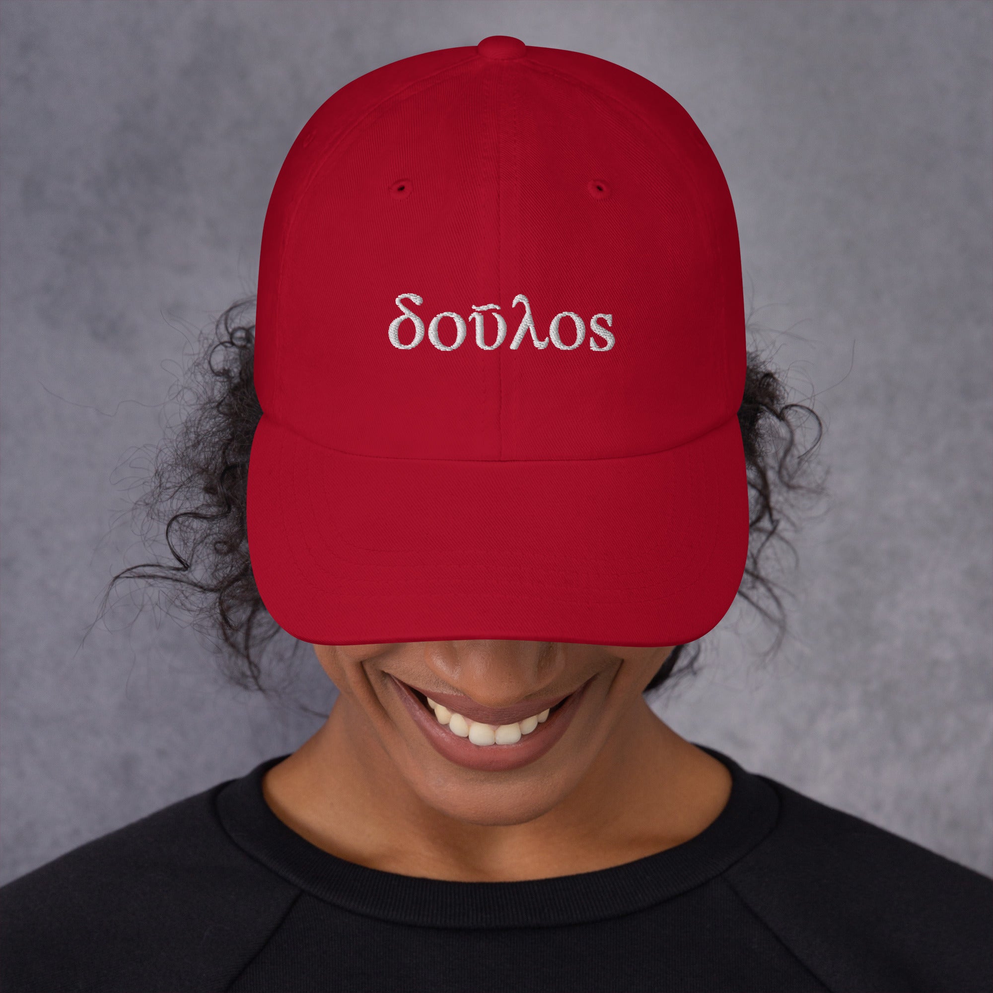Doúlos - Bondservant - Embroidered Dad Hat