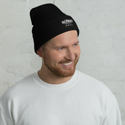 Not a Calvinist by Choice - Embroidered Cuffed Beanie Calvinist Apparel™