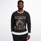 All I Want is More Coffee - For Him - Brown Sweatshirt