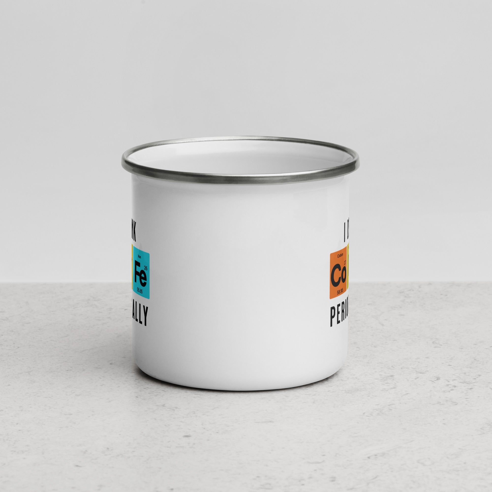 Drink Coffee Periodically - Enamel Mug Calvinist Apparel™