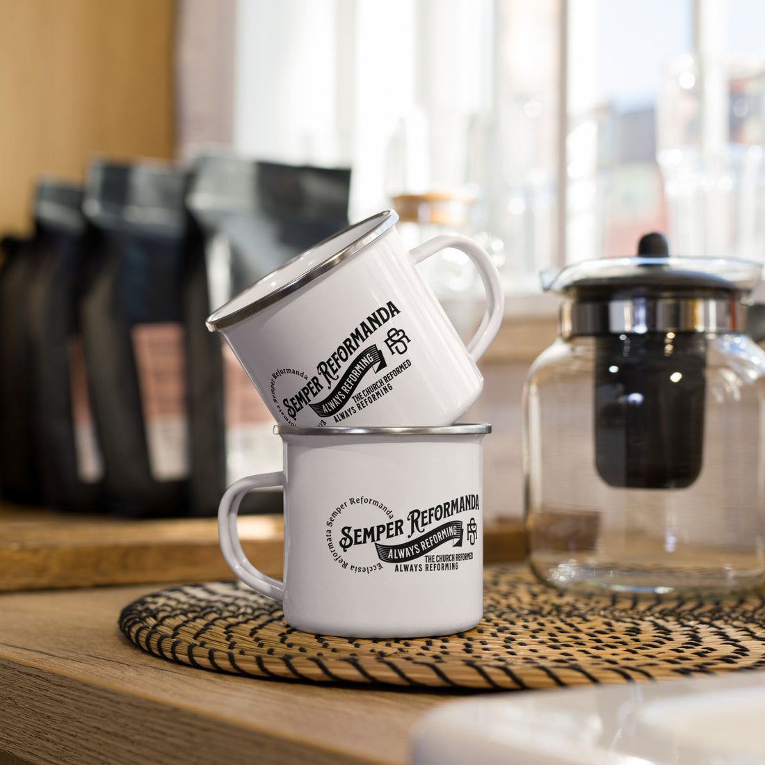 ENAMEL MUGS