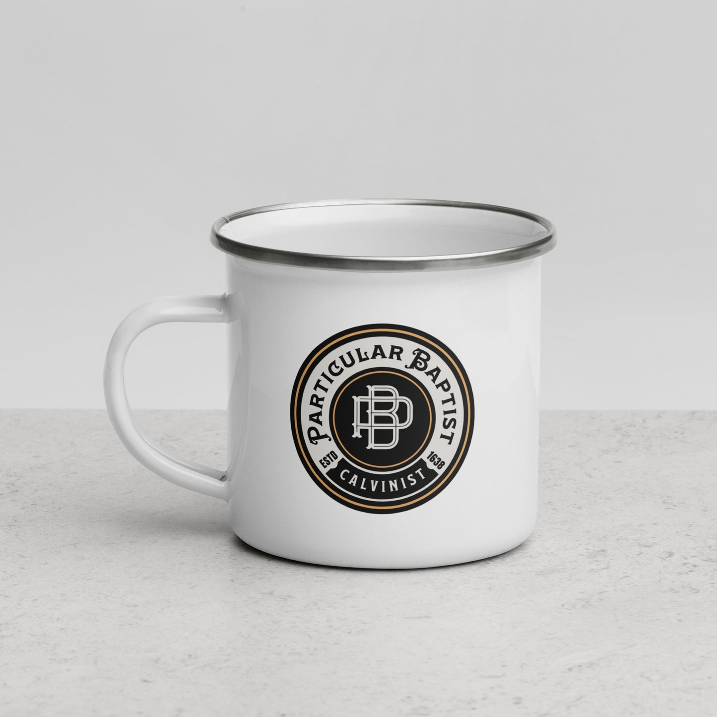 Particular Baptist - Enamel Mug Calvinist Apparel™