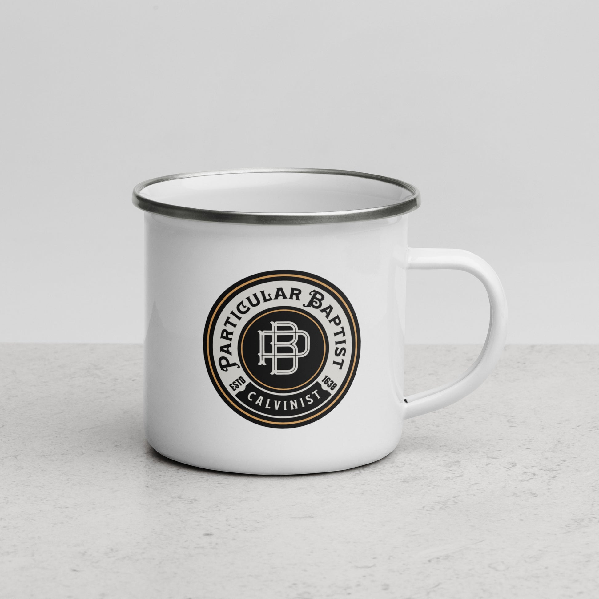 Particular Baptist - Enamel Mug Calvinist Apparel™