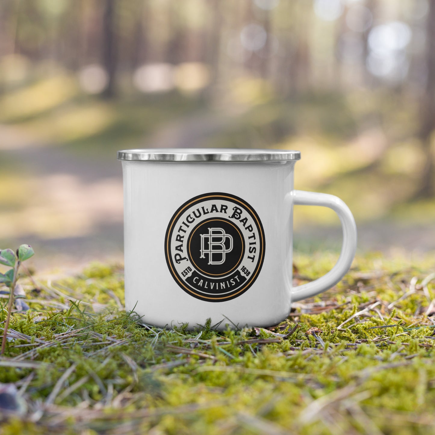 Particular Baptist - Enamel Mug Calvinist Apparel™