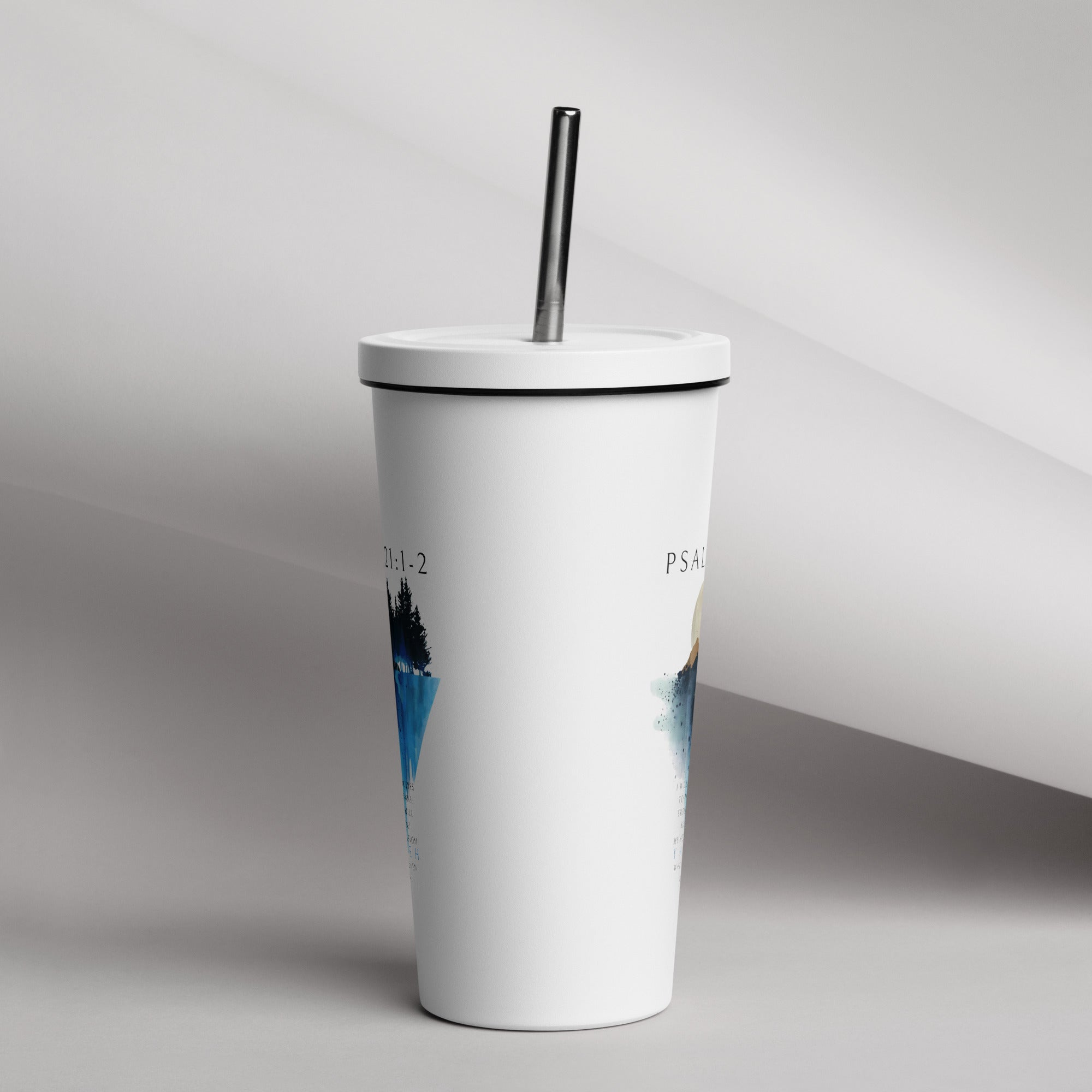My Help Comes From YAHWEH - Deluxe Tumbler