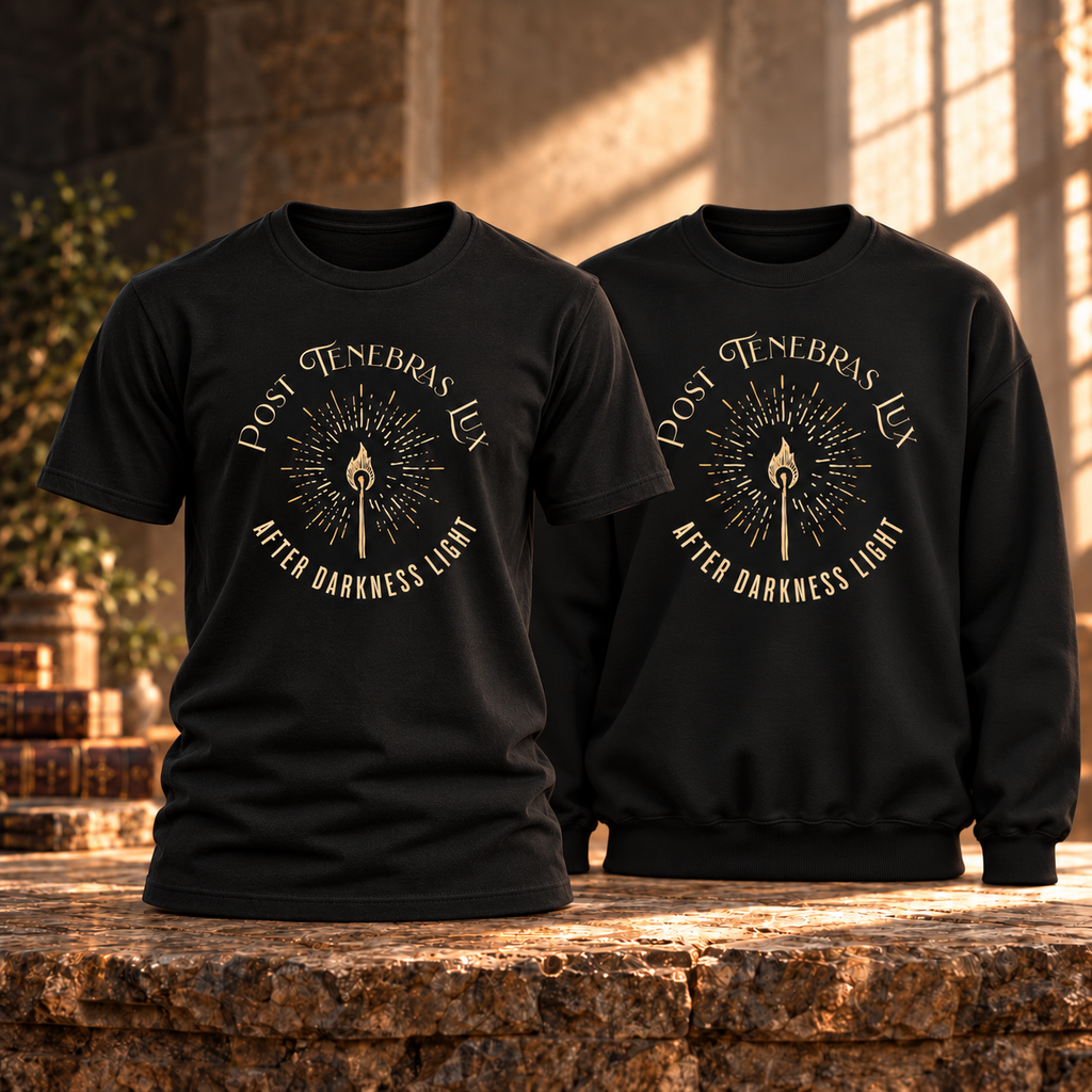 Pastor Appreciation Duo — Post Tenebras Lux matching-design example