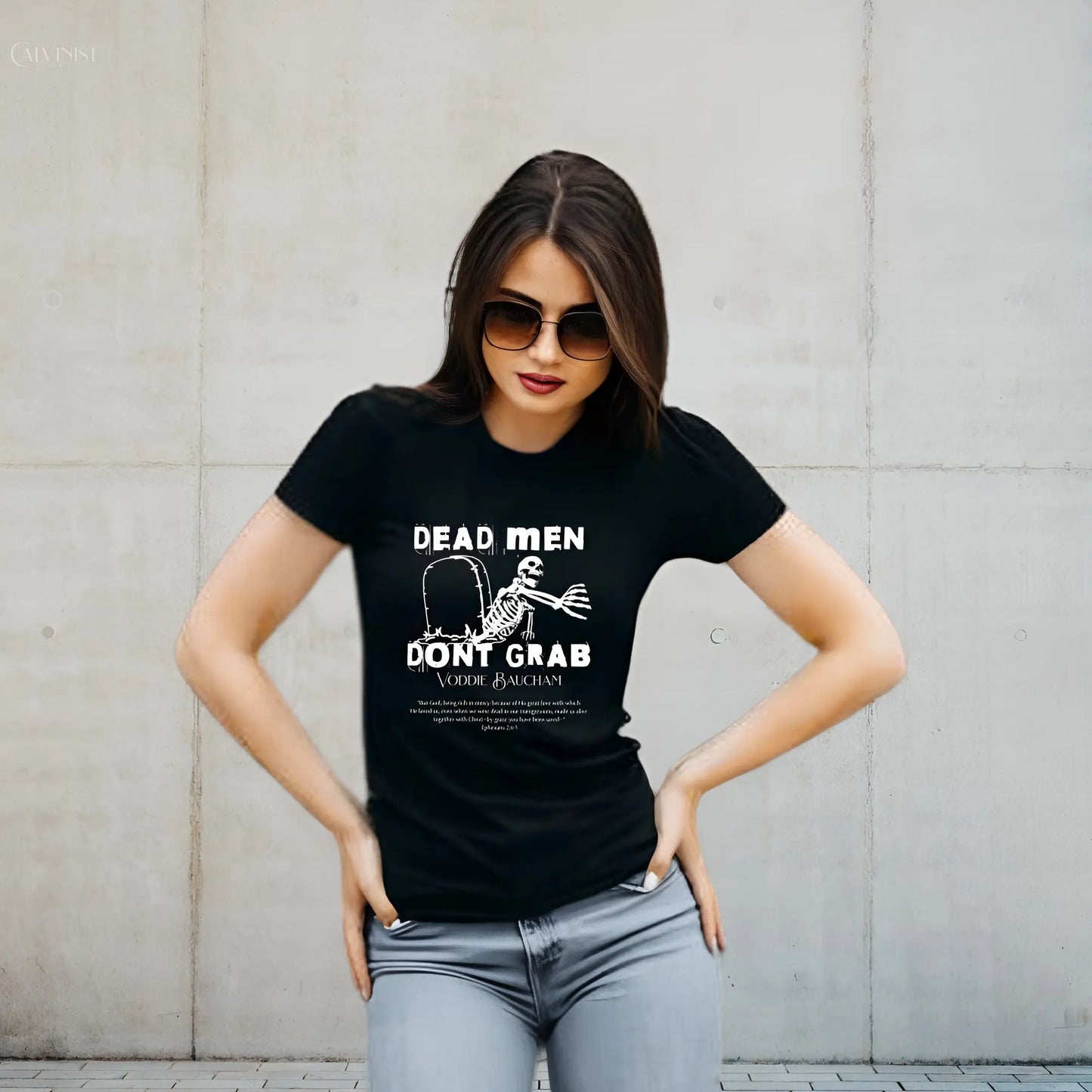 Dead Men - Women's Slim Fit Tee Calvinist Apparel™