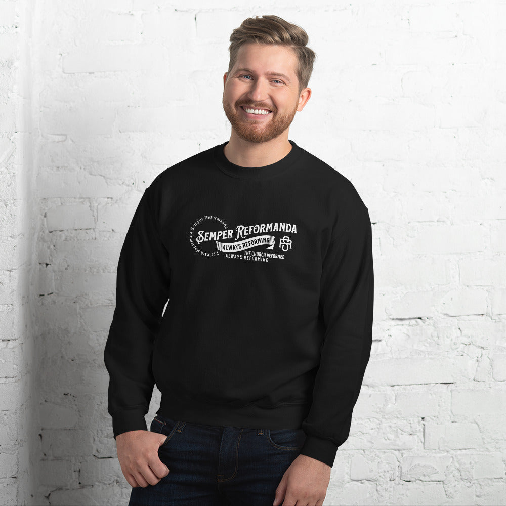 Semper Reformanda - Crewneck Sweatshirt Calvinist Apparel™