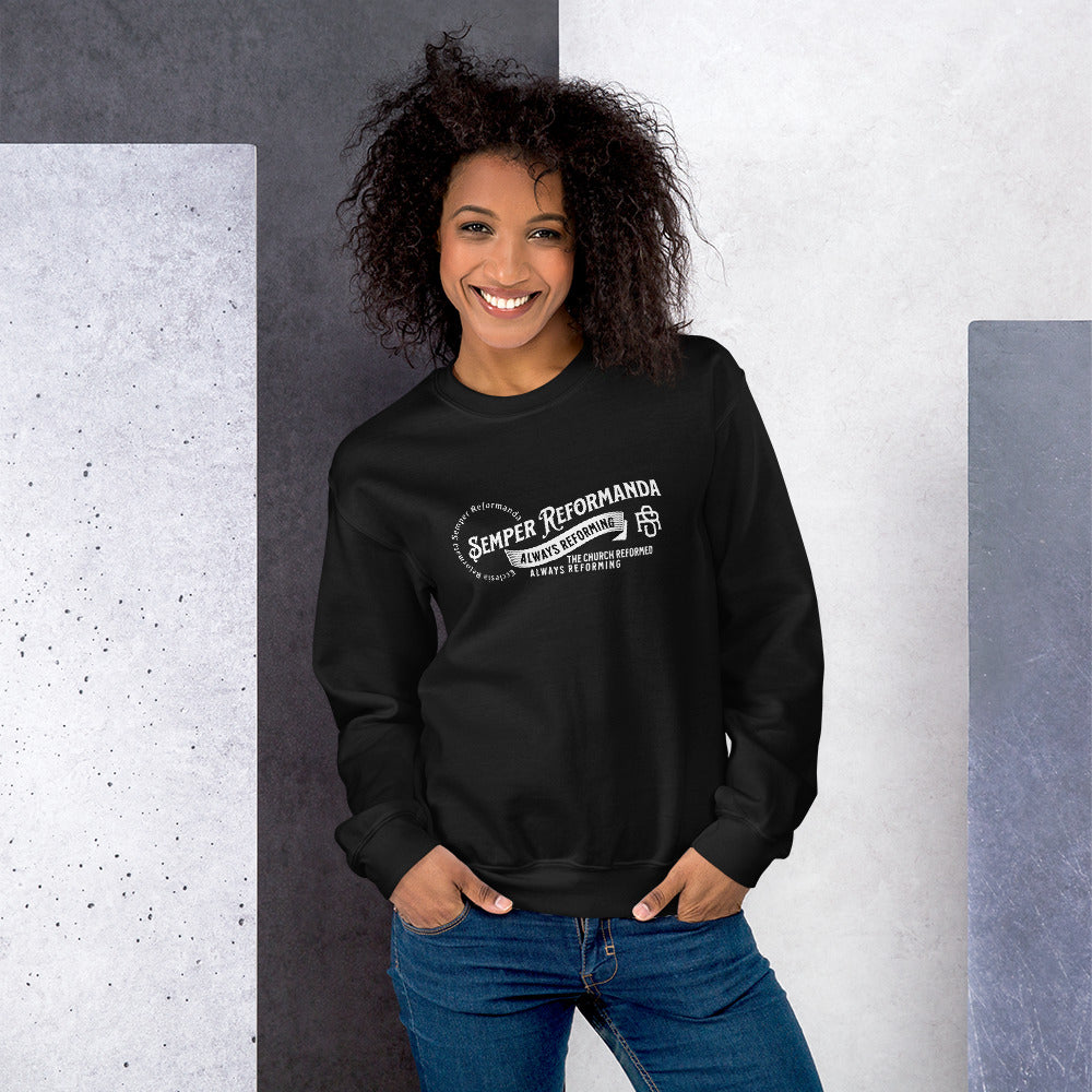 Semper Reformanda - Crewneck Sweatshirt — one of the available bundle designs