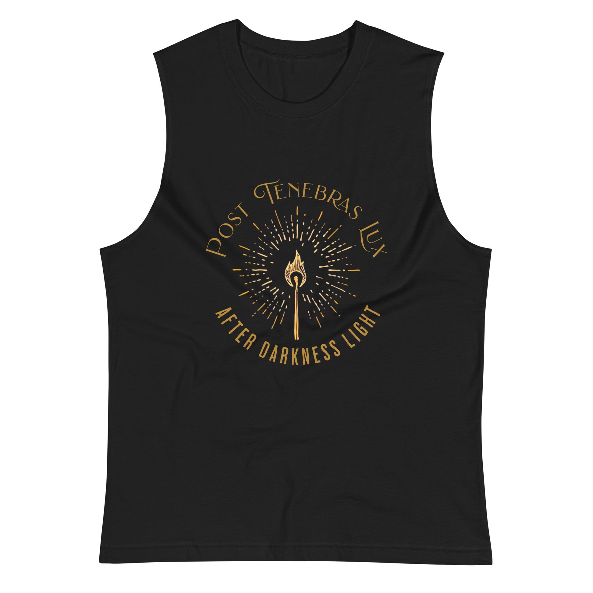 Post Tenebras Lux - Muscle Tee Calvinist Apparel™