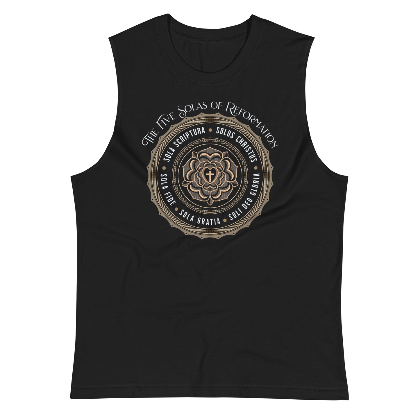 The 5 Solas - Muscle Shirt Calvinist Apparel™