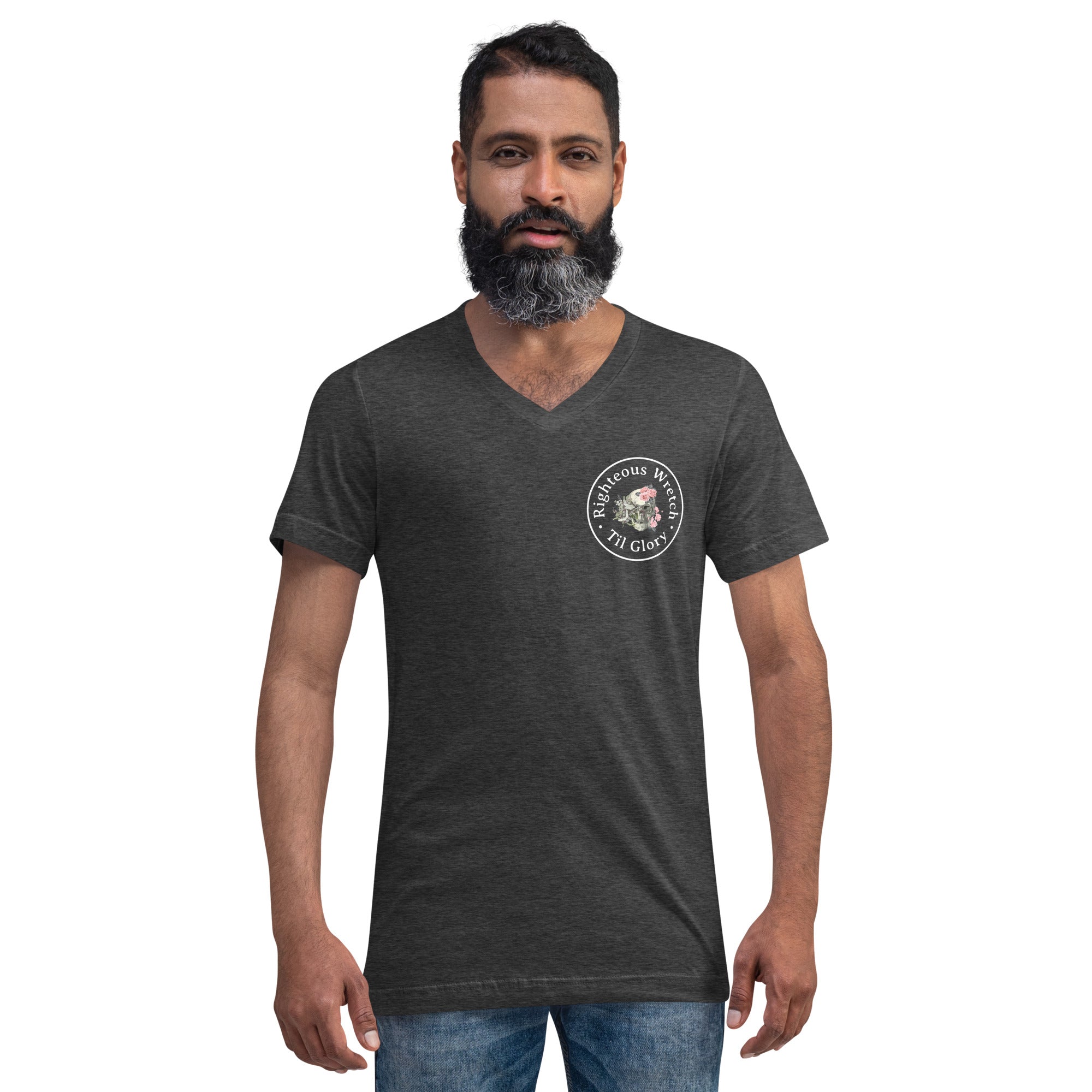 Righteous Wretch Til Glory - V-Neck Tee