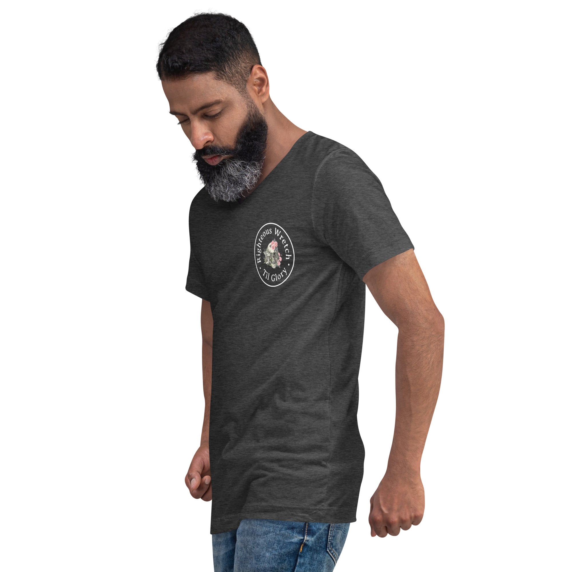Righteous Wretch Til Glory - V-Neck Tee