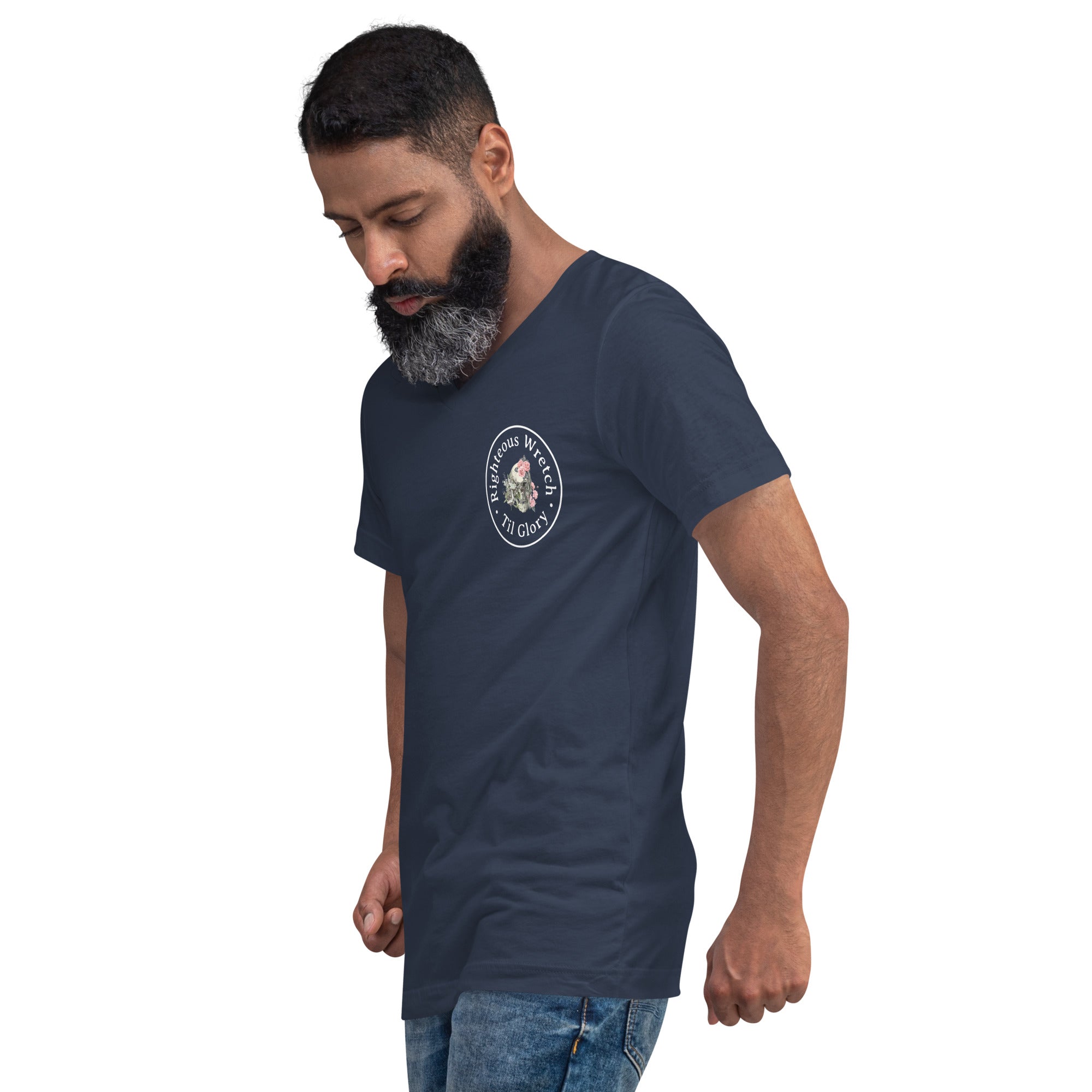 Righteous Wretch Til Glory - V-Neck Tee