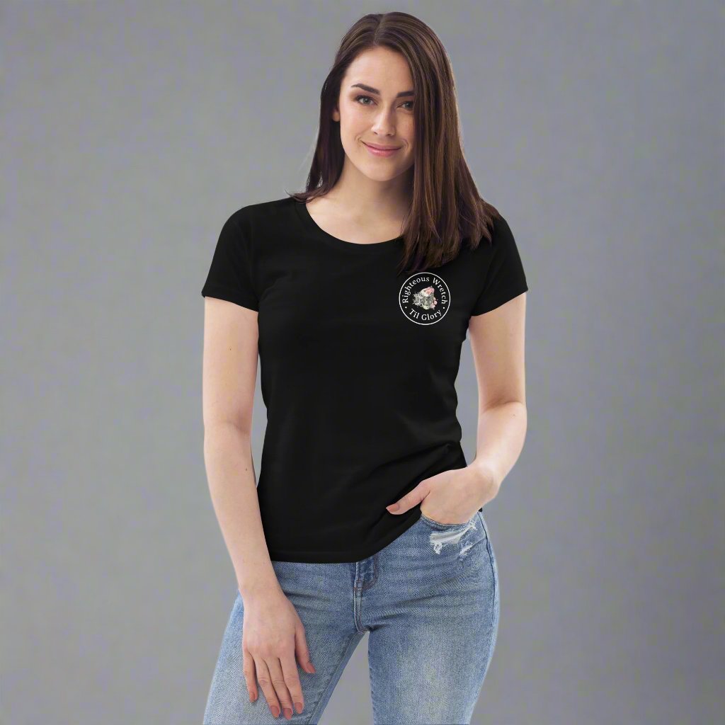 Righteous Wretch Til Glory - Women's Tee - Relax Fit Calvinist Apparel™