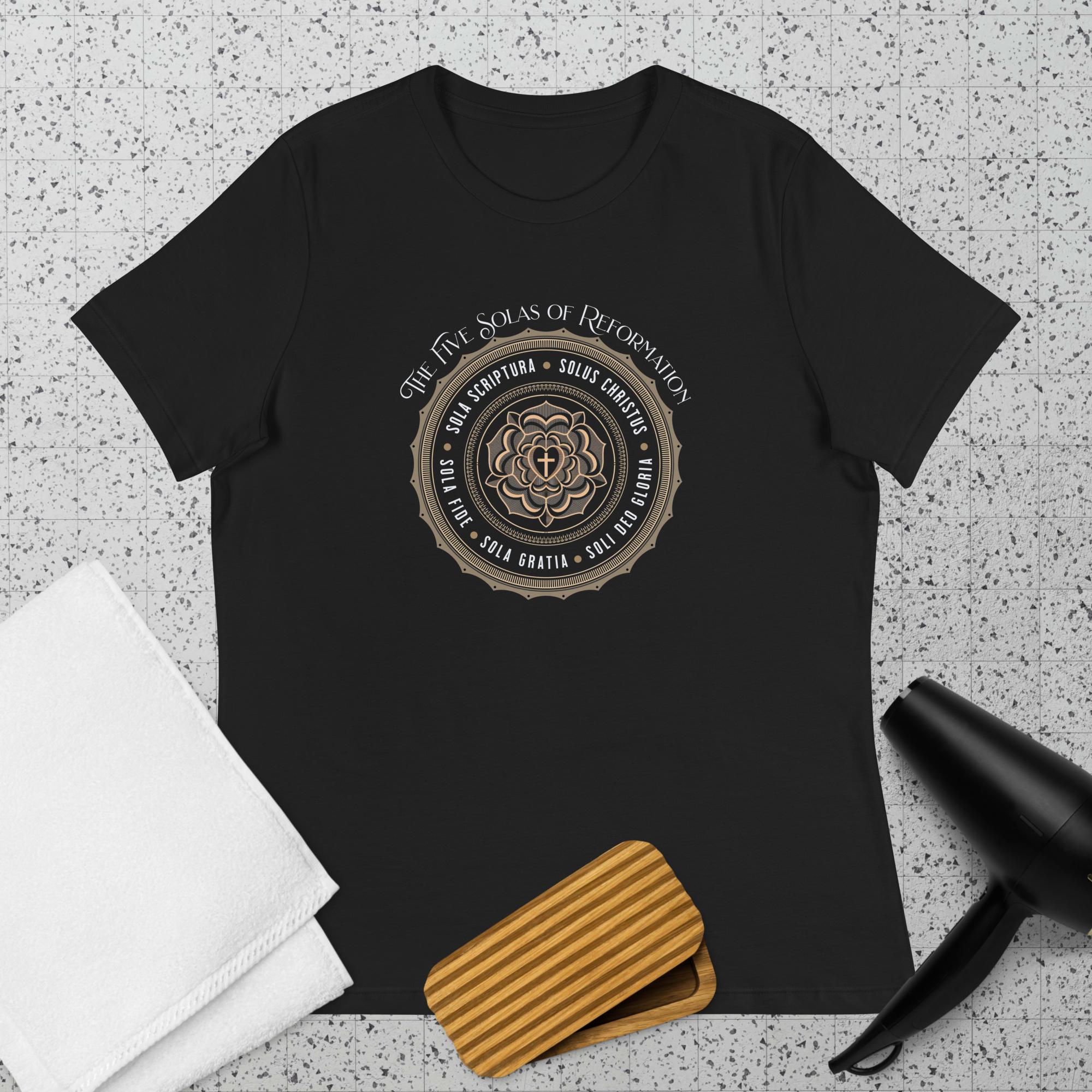 The 5 Solas - Women's Tee - Relaxed fit Calvinist Apparel™